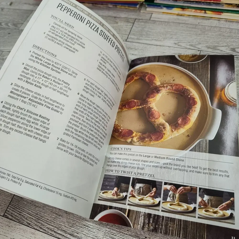 Pampered Chef Seasons‎ Best 2016 Fall Winter Cookbook Booklet Recipes